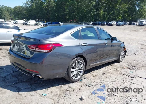 2018 Genesis G80 3.8 из США, поврежденный, VIN KMHGN4JEXJU277200